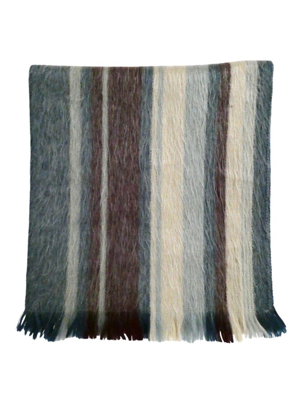 SHUPACA striped Alpaca blend scarf
